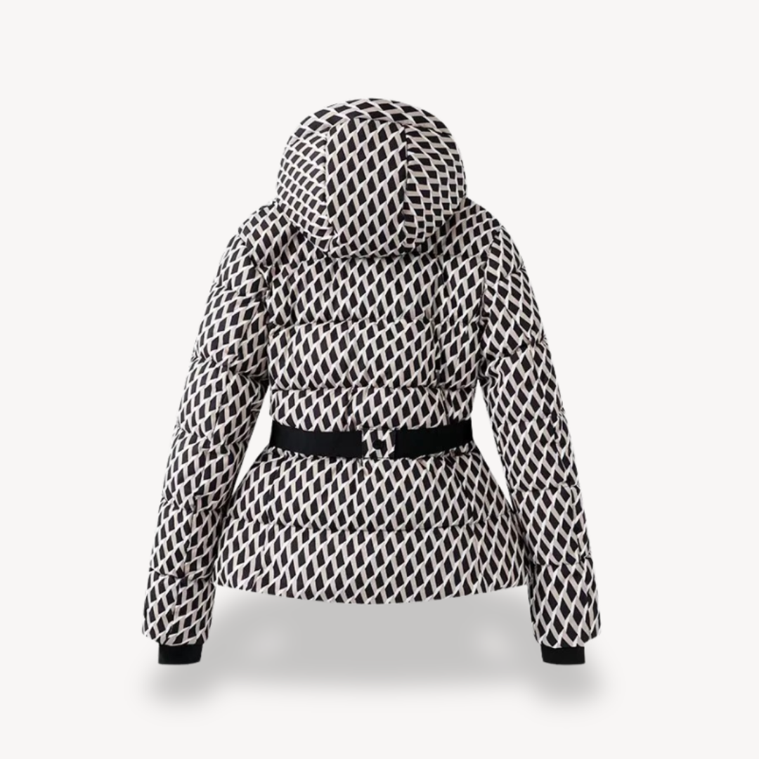 Women's Belted Puffer Jacket