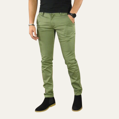 Men’s Slim Fit Tapered Chinos