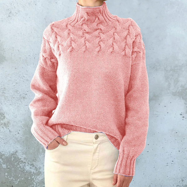 Cozy Women's Winter Turtleneck Jumper