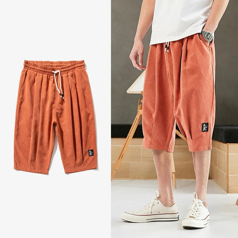 Casual Fit Wide Leg Shorts