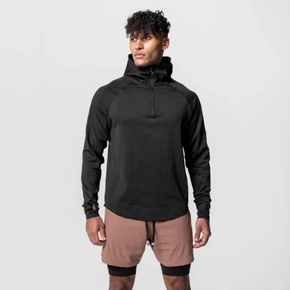 Slim Fit Performance Hoodie - BritishElegance