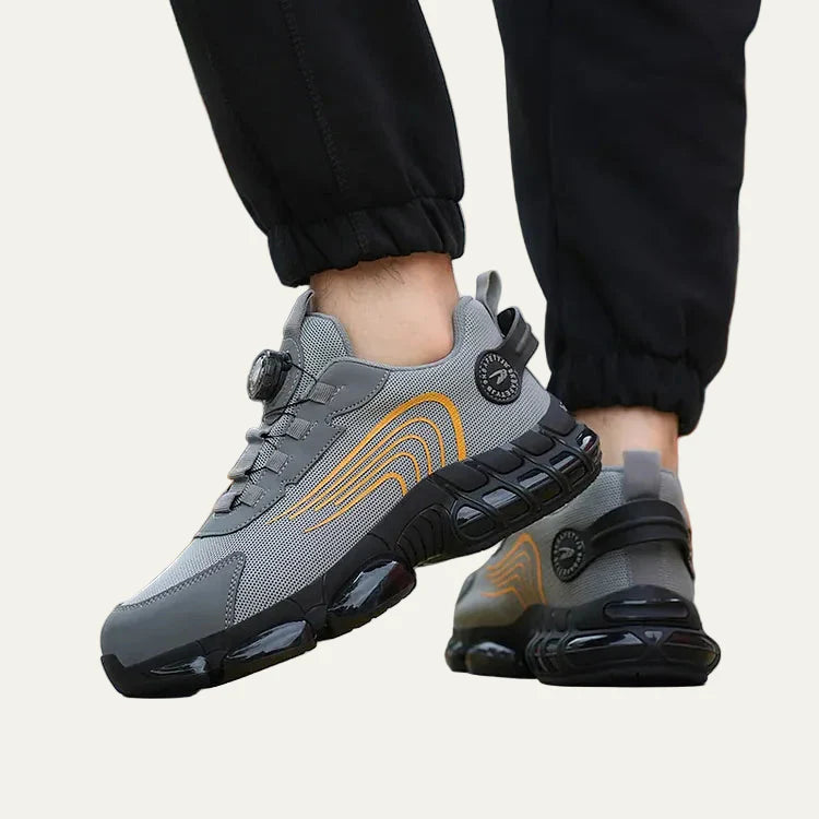 Men’s Futuristic Mesh Sneaker with Rotary Lacing System