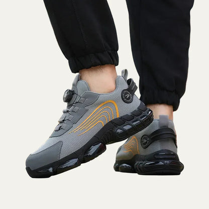 Men’s Futuristic Mesh Sneaker with Rotary Lacing System