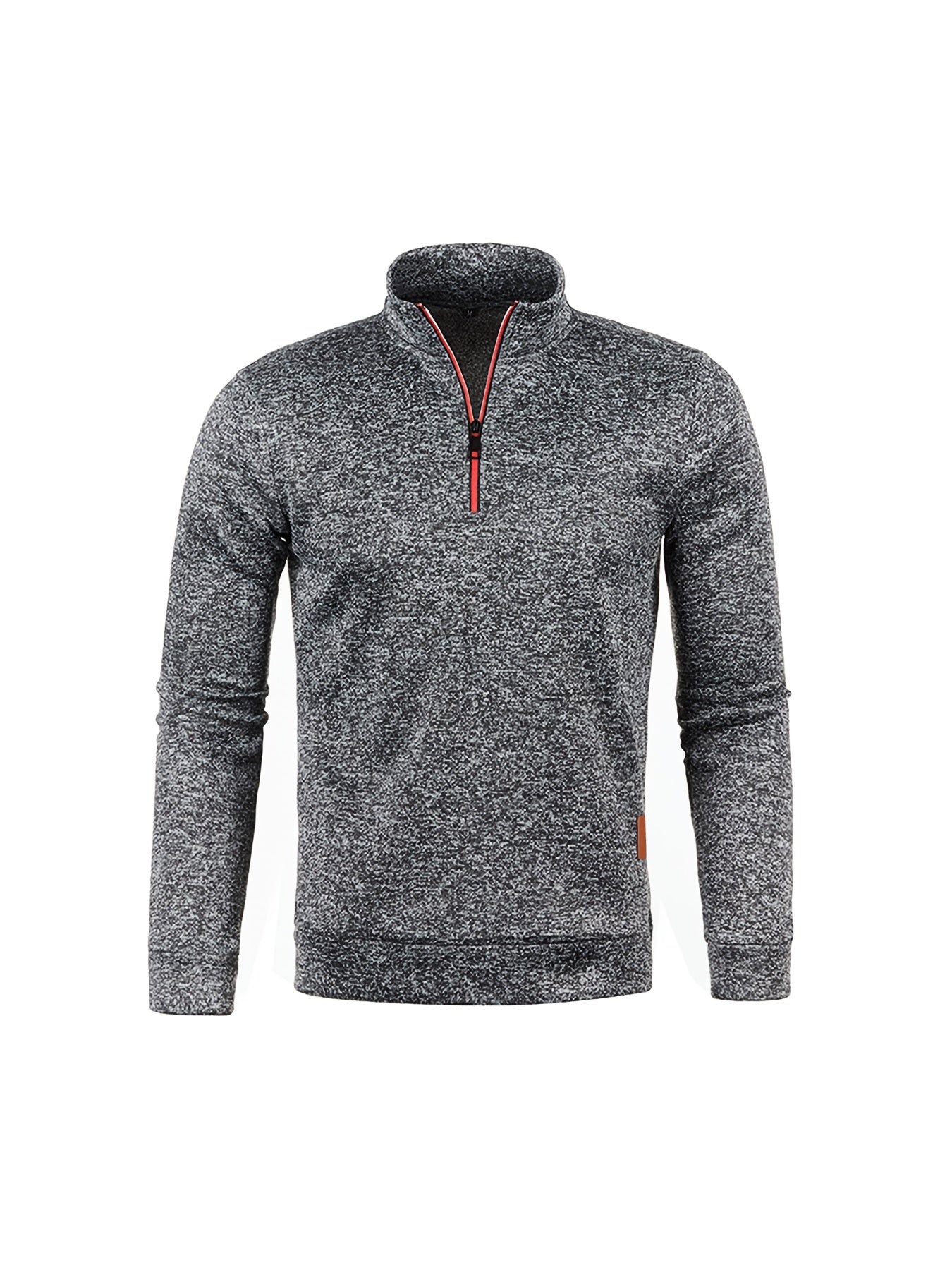Classic Warm Winter Quarter Zip Sweater