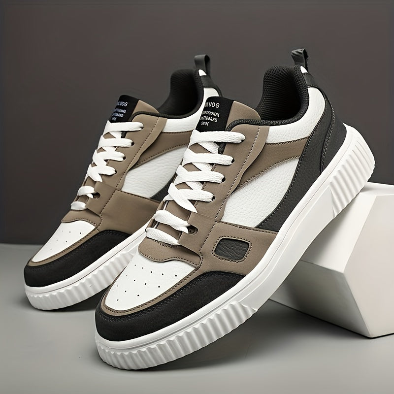 Breathable Grip Lace Up Men's Shoes All Year Round - BritishElegance