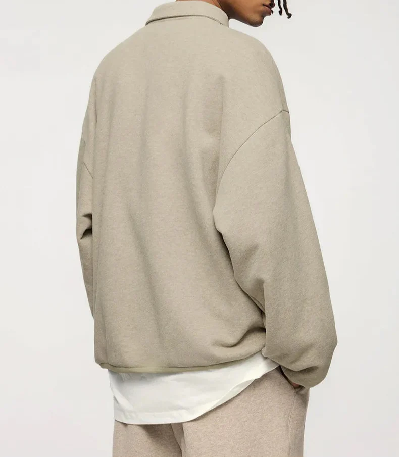 Yael - Old Money Cotton Polo Sweater