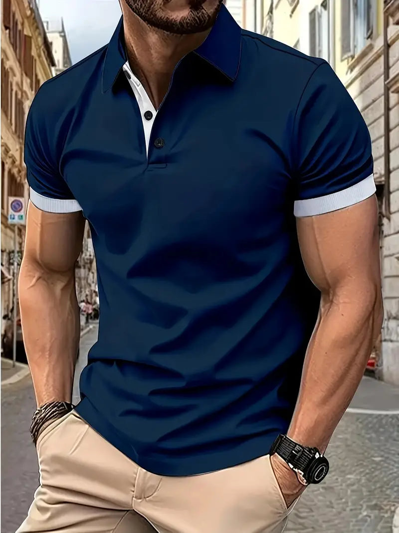 Men's William Casual Colorblock Shirt