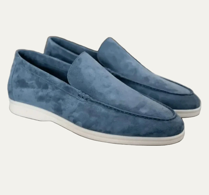 Men’s Modern Suede Platform Loafers