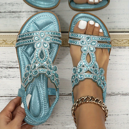Ella Women's Sandals - Orthopedic Comfortable Sandals with Boho-Design and Non-Slip Sole