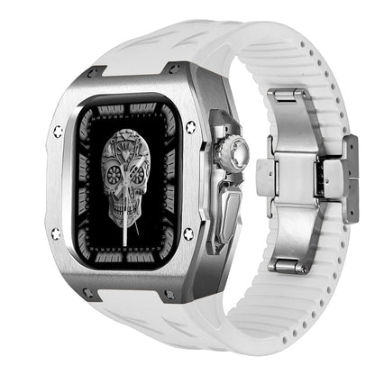 Lightweight Metal Case & Soft Rubber Band for AW Ultra