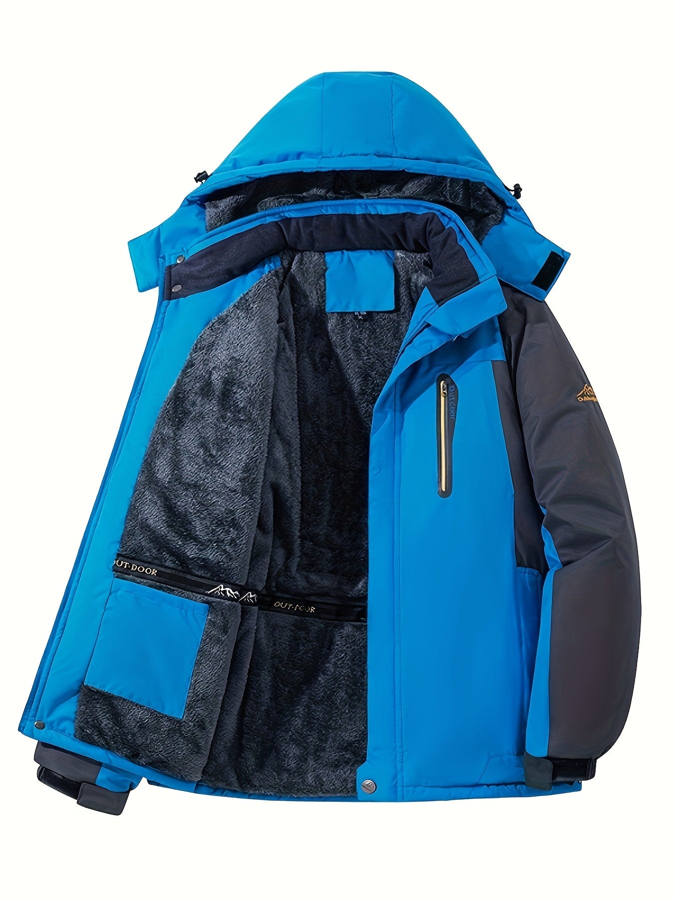 Cozy Insulated Fleece Men's Winter Coat