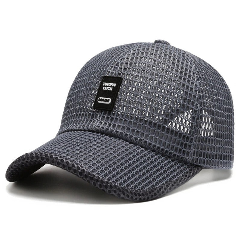 Breathable Sports Mesh Cap - BritishElegance