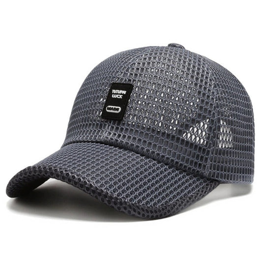 Breathable Sports Mesh Cap - BritishElegance