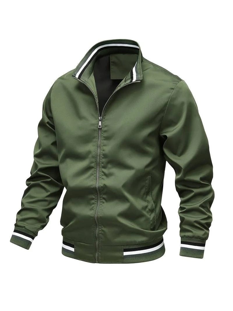 Classic Warm Winter Bomber Jacket - BritishElegance