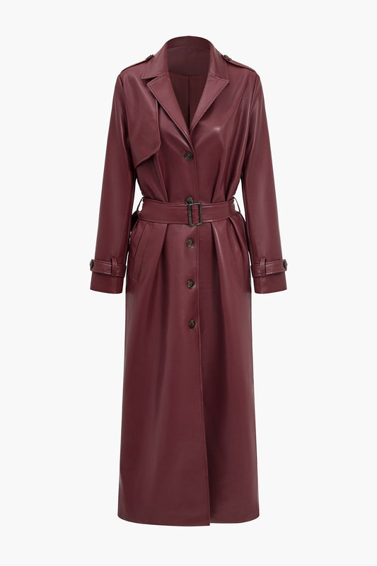 Classic Female Waterproof Trench Coat - BritishElegance