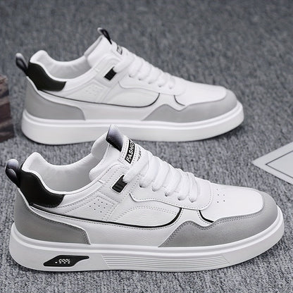 Comfortable Men's Round Lace Up Casual Shoes