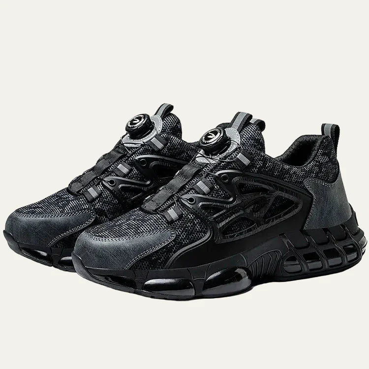 Men’s Futuristic Mesh Sneaker with Rotary Lacing System