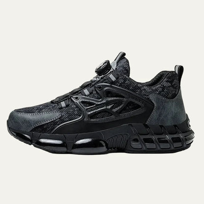 Men’s Futuristic Mesh Sneaker with Rotary Lacing System