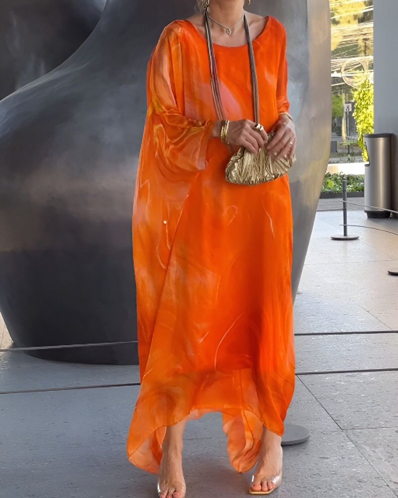 Flattering Belly Concealing Maxi Dress