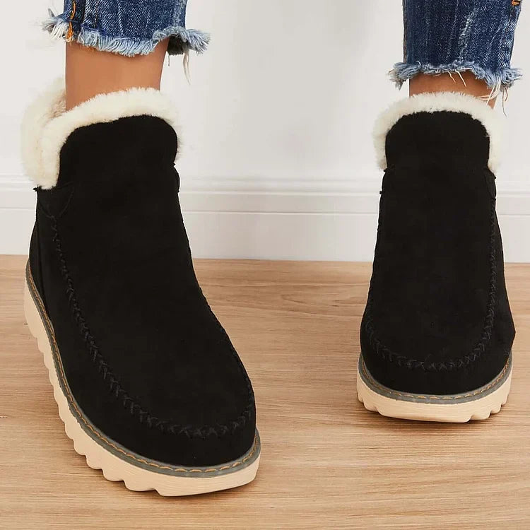 Glacia – Classic Fur-Lined Women’s Snow Booties
