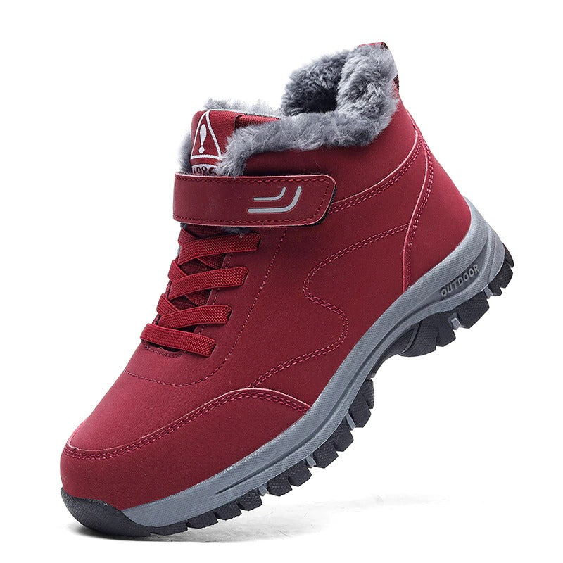 Warm Waterproof Insulated Hiking Boots for Cold Weather