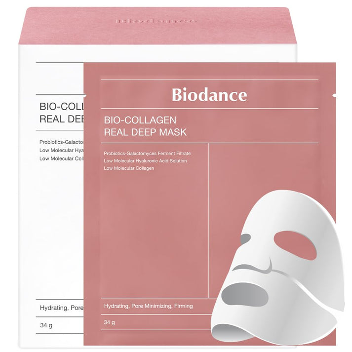 Natural Collagen Face Mask For Hydrated Glowing Skin - BritishElegance
