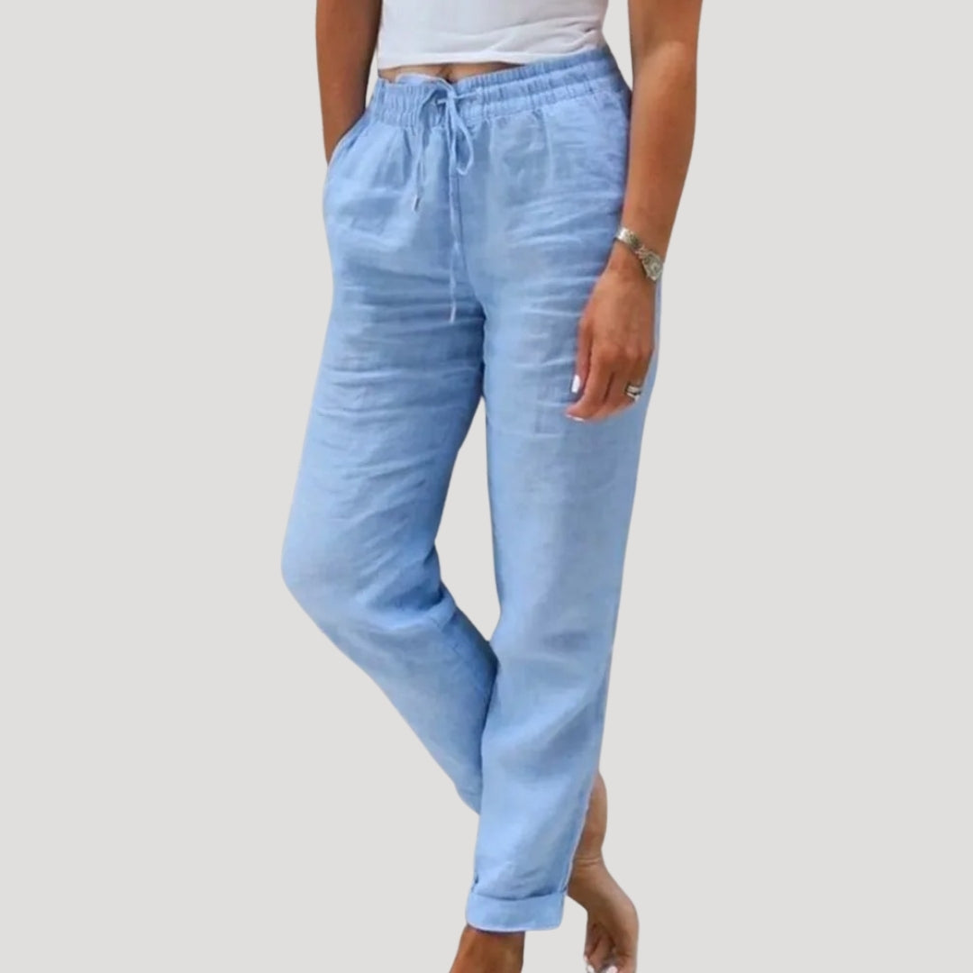 Ladies Comfortable Breathable Summer Pants