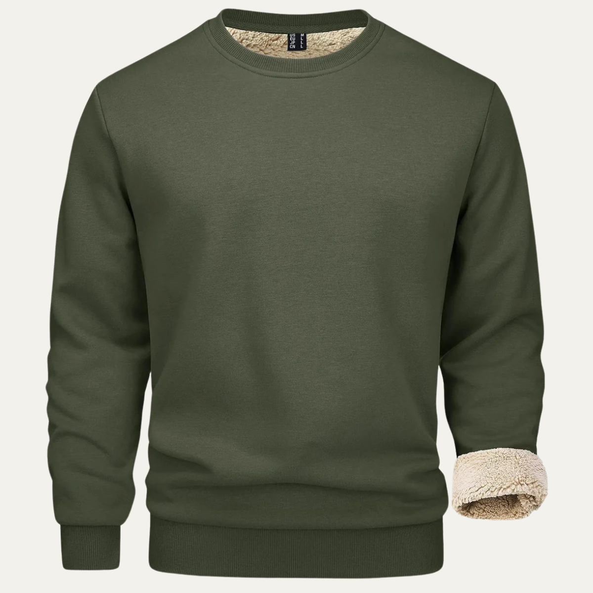 Men’s Fleece Lined Crewneck Sweatshirt