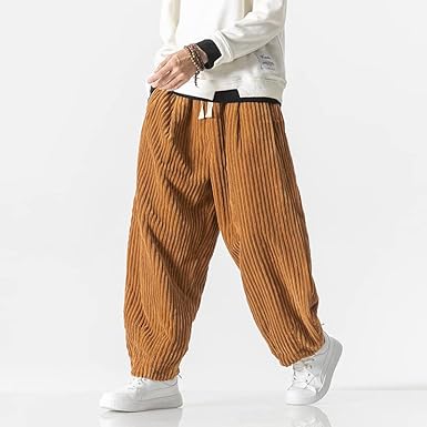 Relaxed Fit Soft Corduroy Trousers