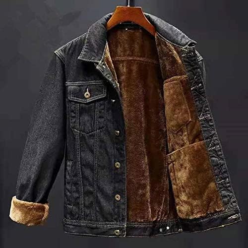 Heavy Wool-Lined Cordell Denim Jacket