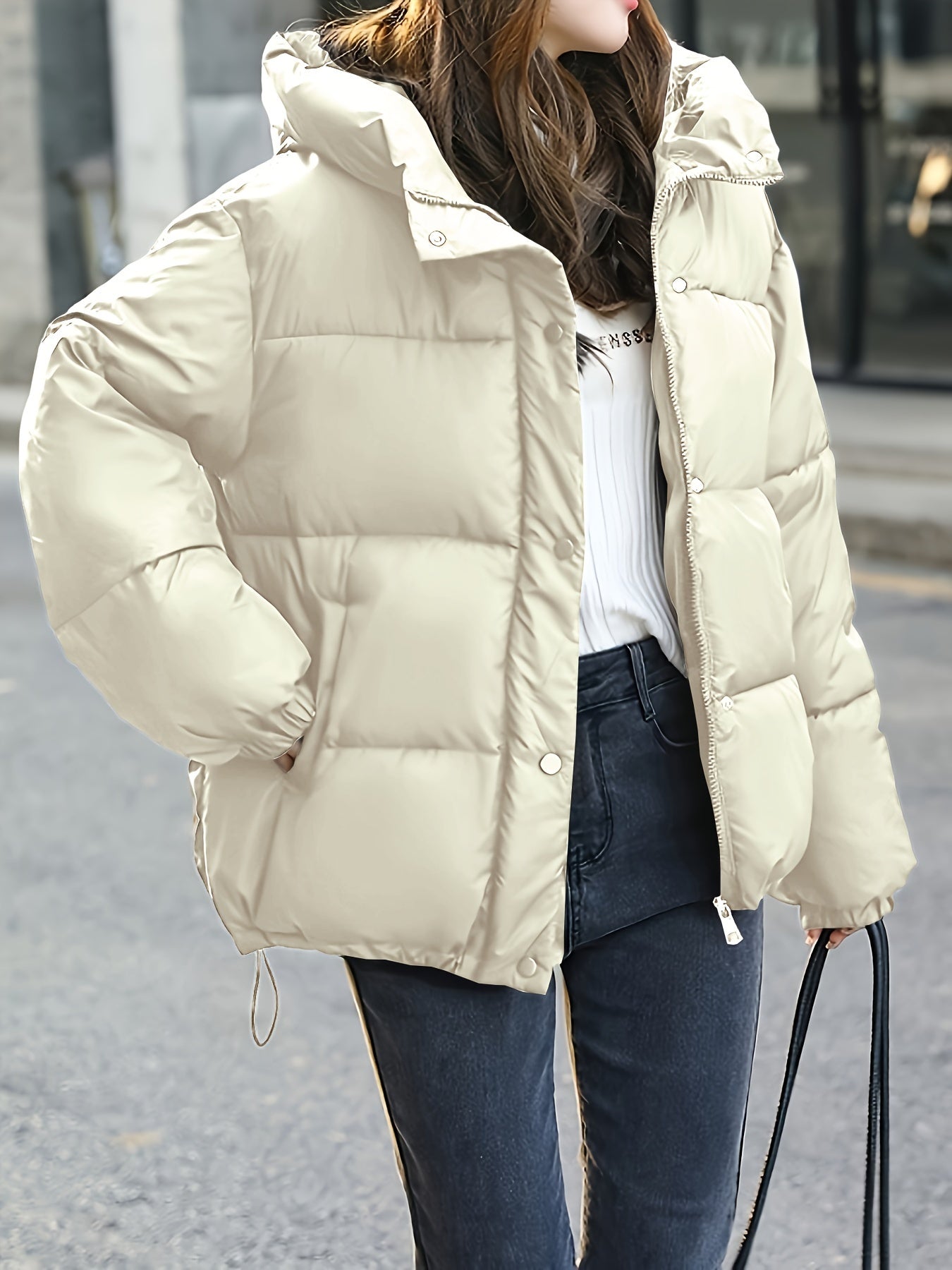 Nadia – Women’s Short Warm Puffer Jacket