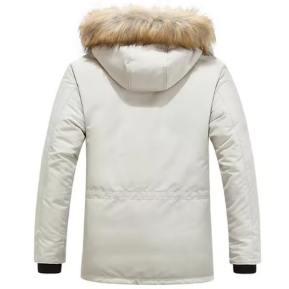 Edward | Hooded warm winter jacket for men
