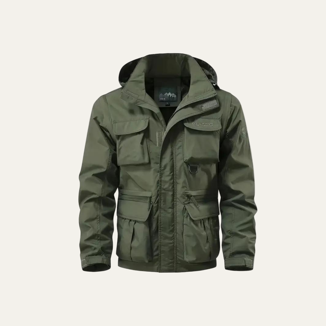Men’s Outdoor Tactical Utility Hooded Jacket