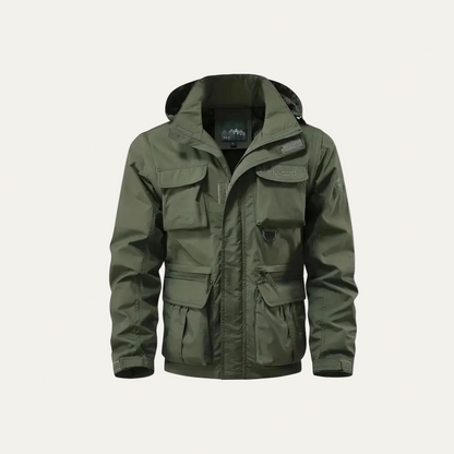 Men’s Outdoor Tactical Utility Hooded Jacket