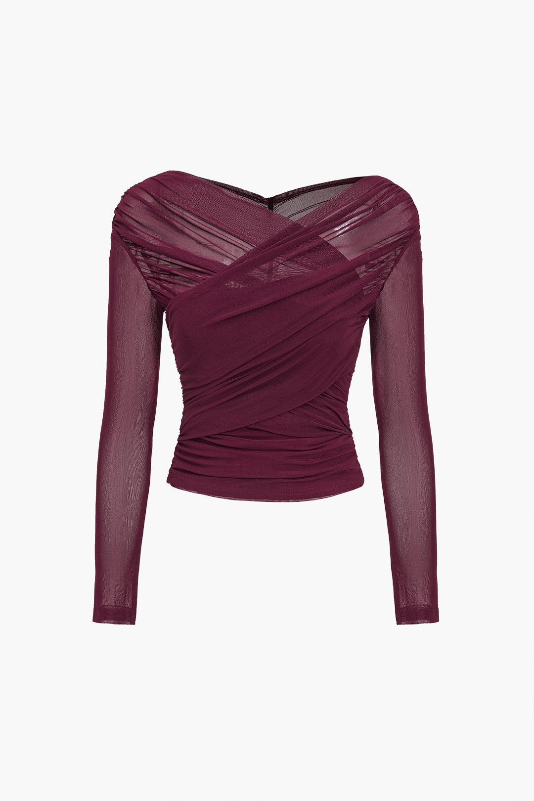 Lace | Ladies Textured Breathable Long Sleeve Blouse