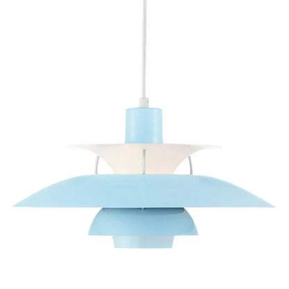 Bright Colored Glass LED Pendant Light Fixture