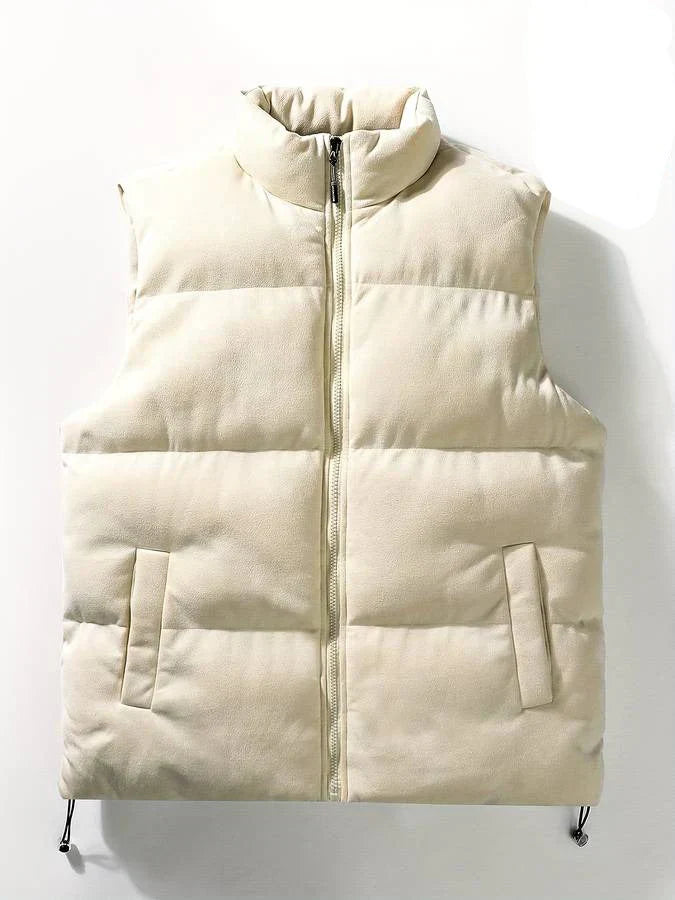 Hagen quilted bodywarmer with zip