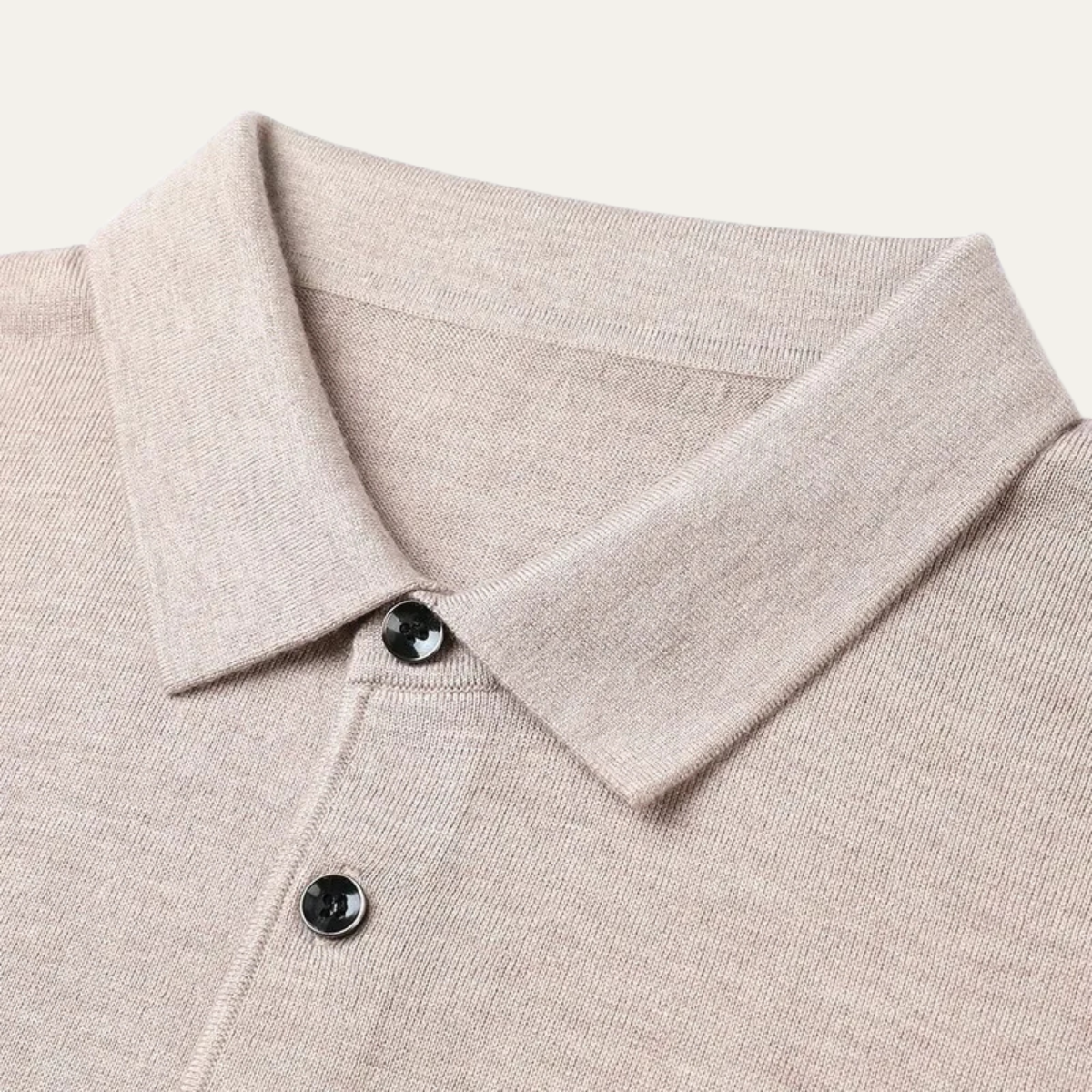 The Dordogne Men’s Cashmere Wool Polo Winter Jumper