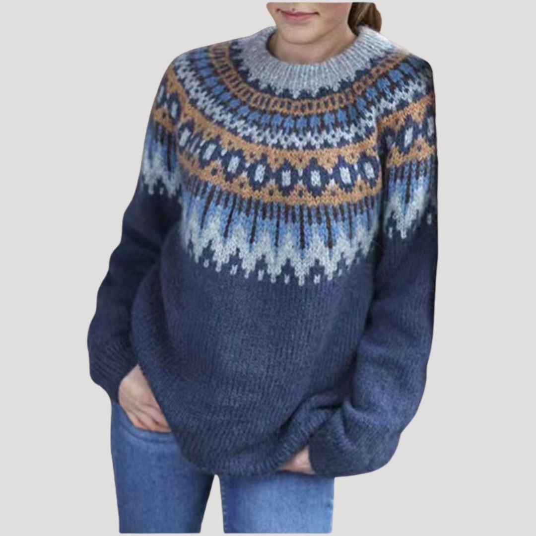 Cozy Women's Cable Knit Sweater - Super Soft
