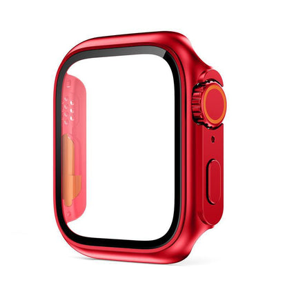 Clear Protective Phone Case with Glass Screen Cover