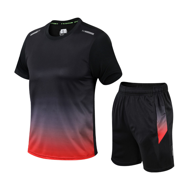 Mick | Men’s Sportswear Set – Gradient Print Activewear for Comfort & Styl