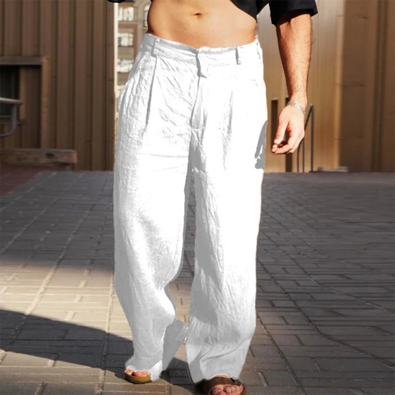 Lightweight Linen Summer Trousers