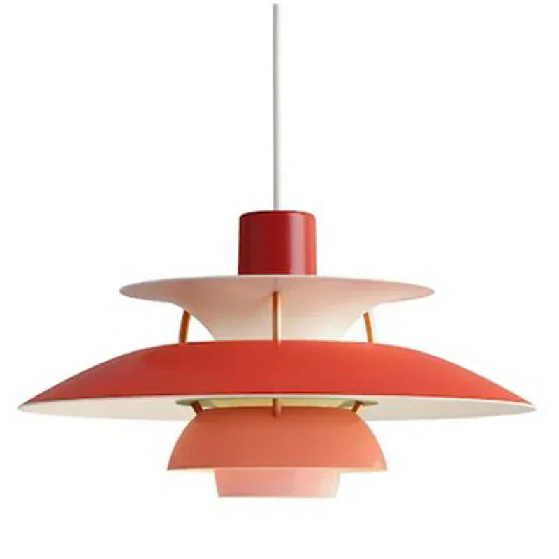 Bright Colored Glass LED Pendant Light Fixture
