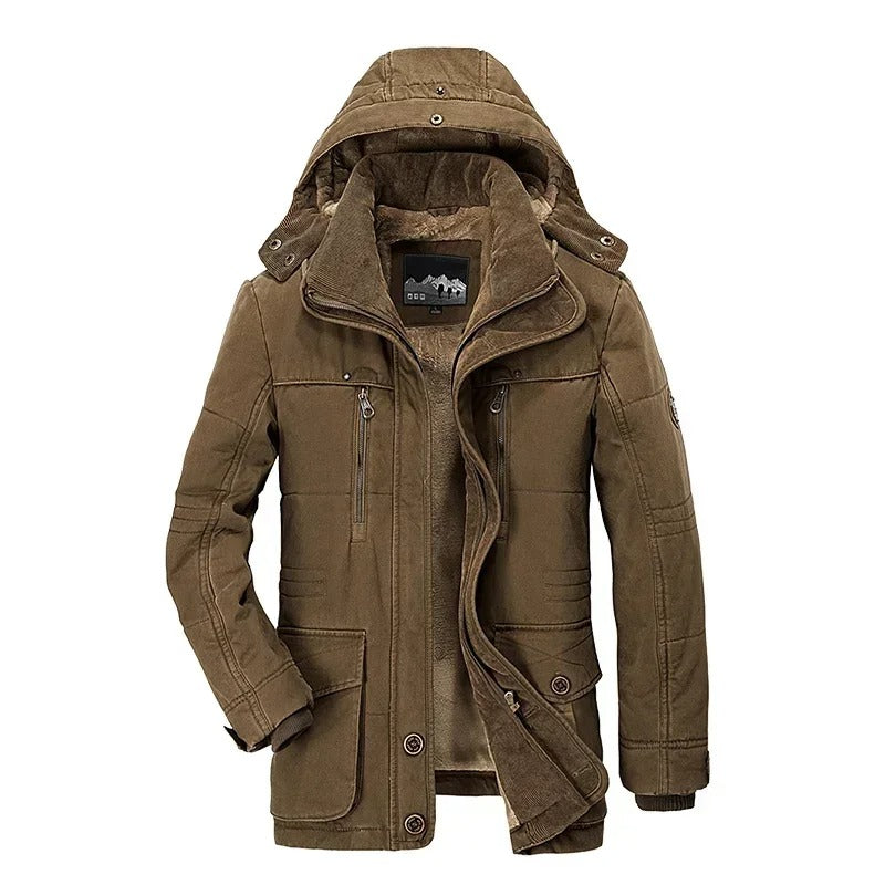 Warm Waterproof Hooded Jacket