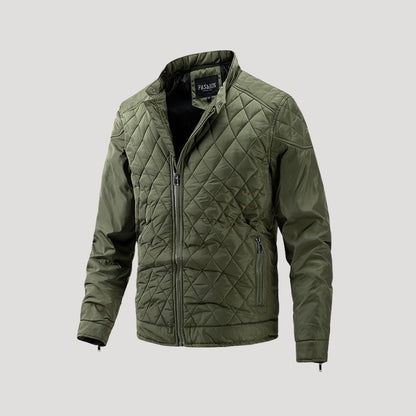 Cevori Quilted Design Waterproof Winter Jacket Coat
