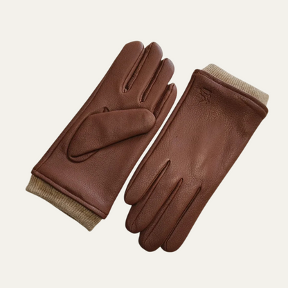 The Belvoir Men's Wool Knitted Winter Gloves