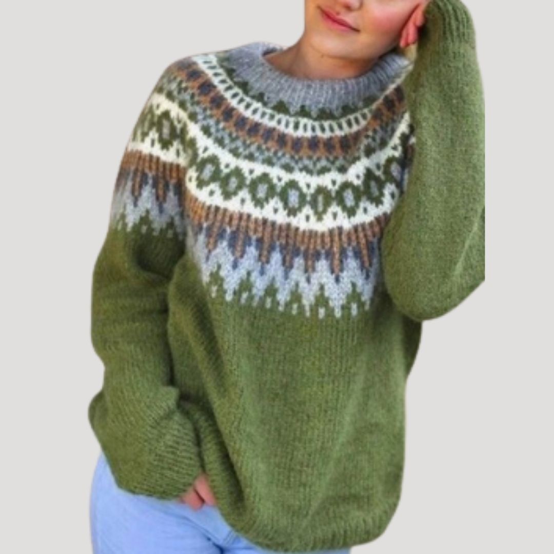 Cozy Women's Cable Knit Sweater - Super Soft