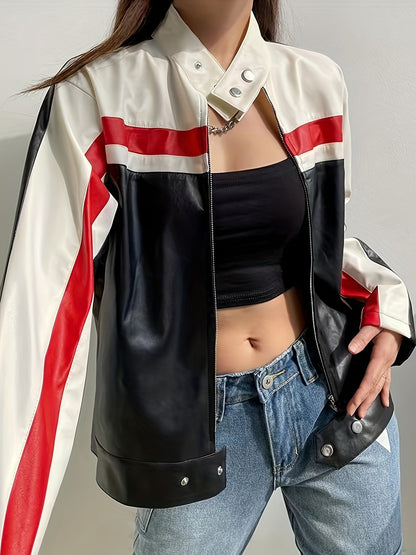 Multicolor Patterned Jacket