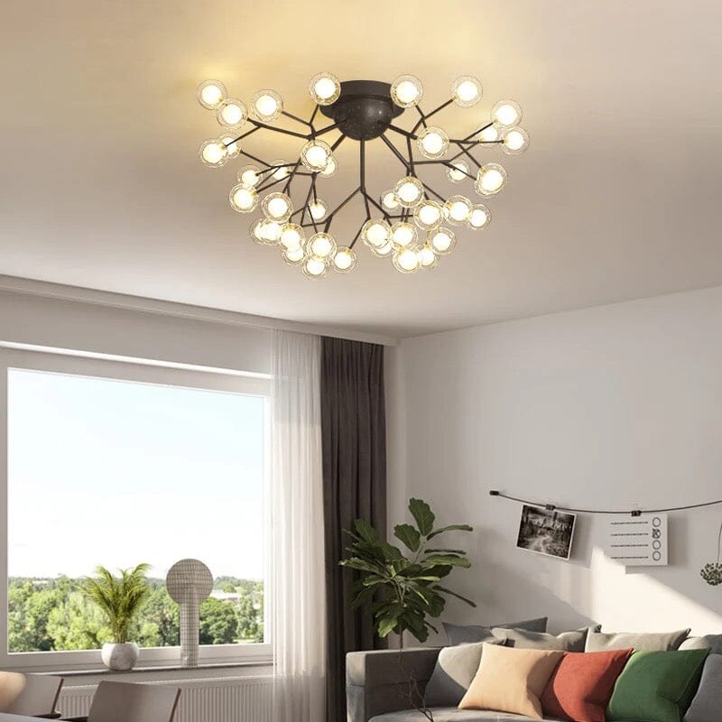 Elegant Glass Sphere Chandelier - BritishElegance