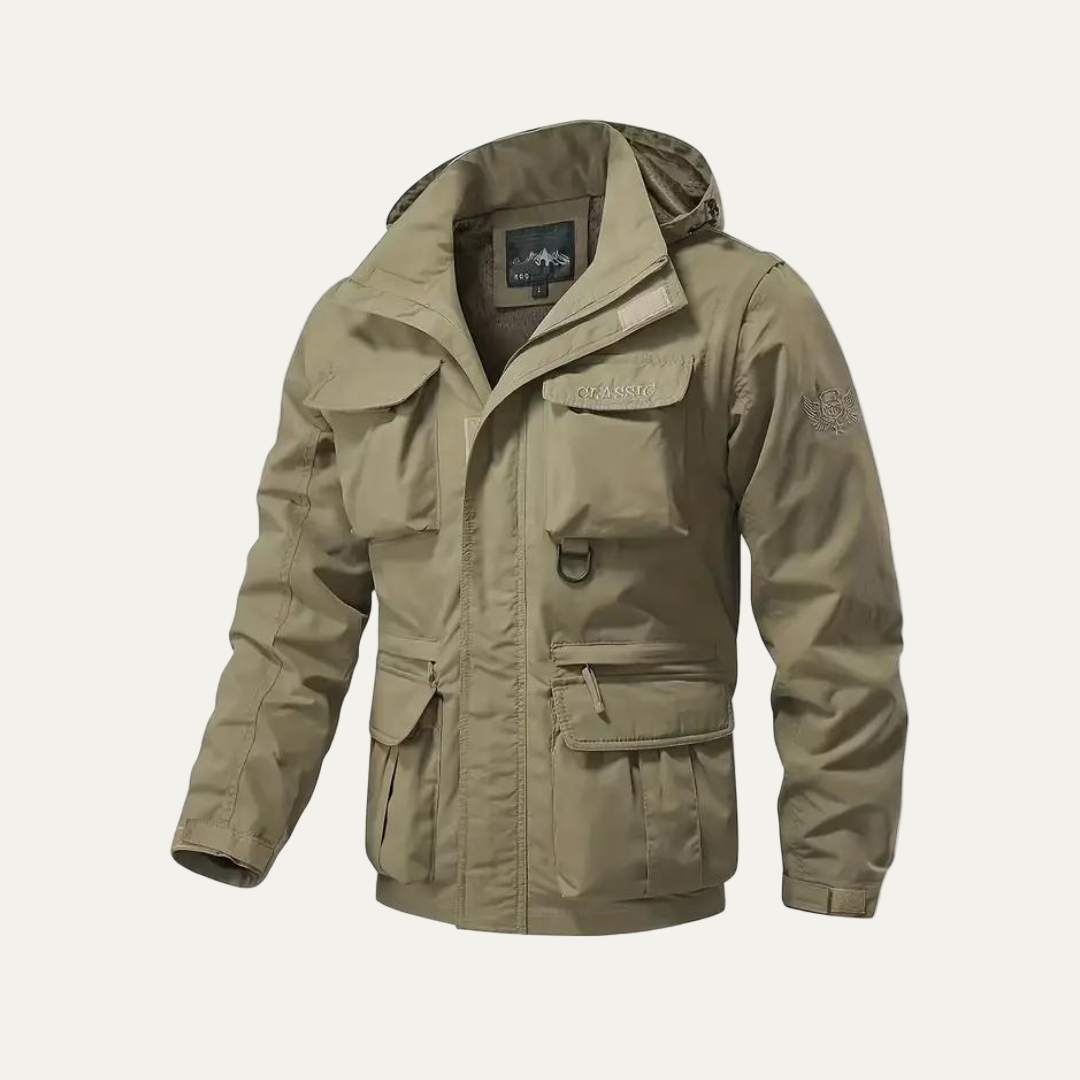 Men’s Outdoor Tactical Utility Hooded Jacket
